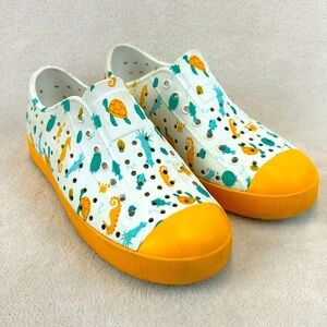 NATIVE Kids Jefferson Sea Creatures Slip-On Shoes Size J3